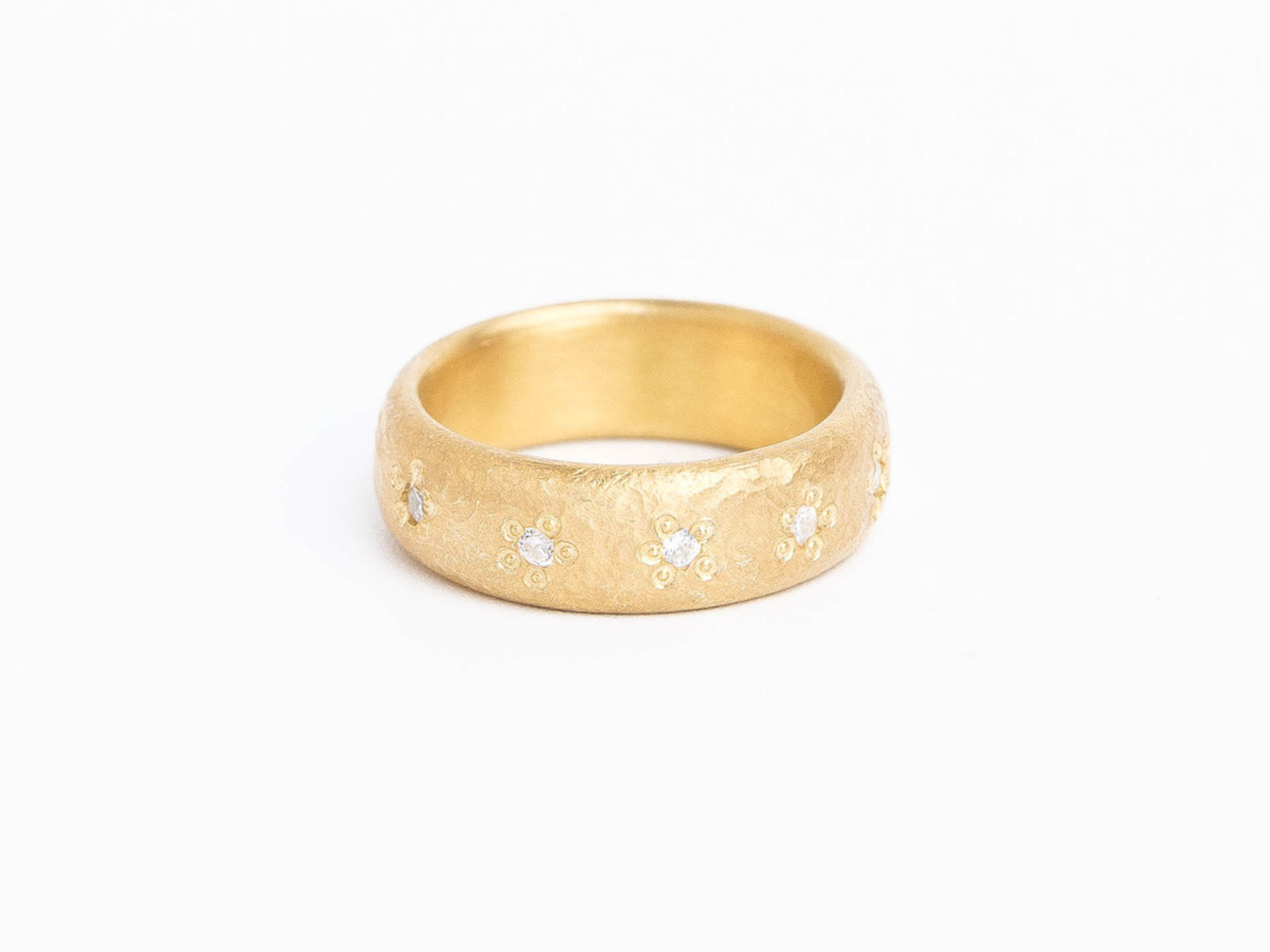 Custom Yve Ring and Mostyn Band